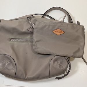 MZ Wallace NY Nylon/leather Shoulder bag ◻️👜◻️